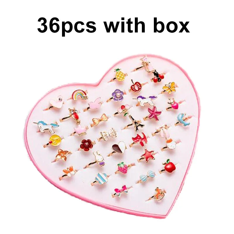 Cute Adjustable Rings for young Girls