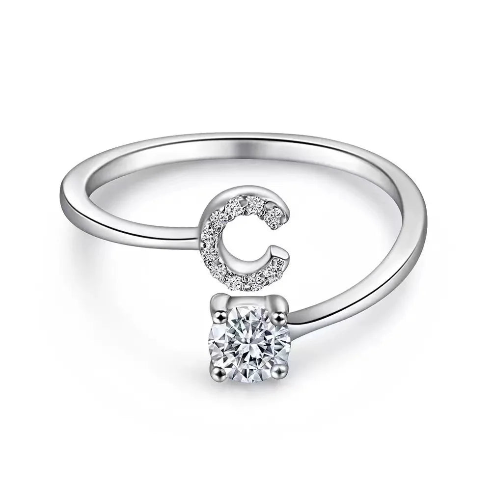 A-Z Women's Adjustable Open Ring