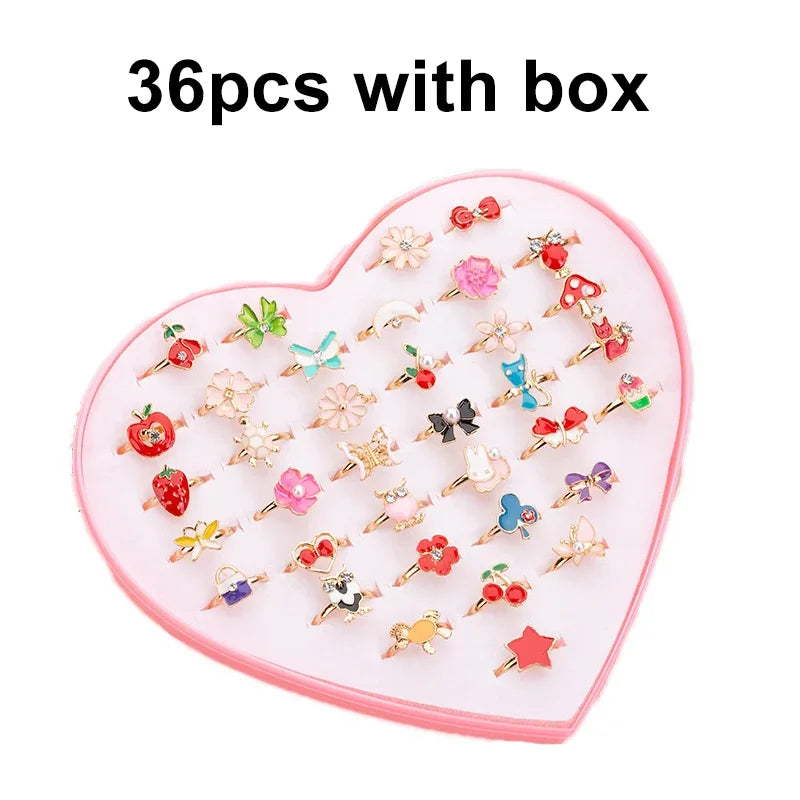 Cute Adjustable Rings for young Girls