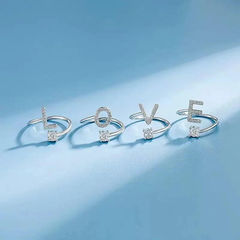 A-Z Women's Adjustable Open Ring