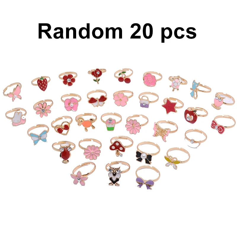 Cute Adjustable Rings for young Girls
