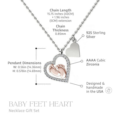 Dear Mommy Necklace Gift Set