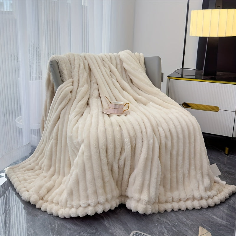 Soft & Warm Faux Sheepskin Blanket