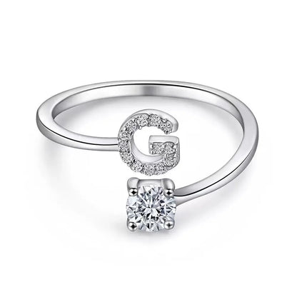 A-Z  Women's  Adjustable Open Ring