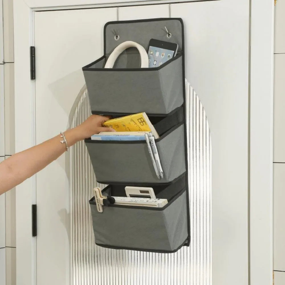Hanging Organisers Household Behind the Door Foldable Storage Rack Sundry Dolls Large Capacity Multi Layer Desk organizing Bag