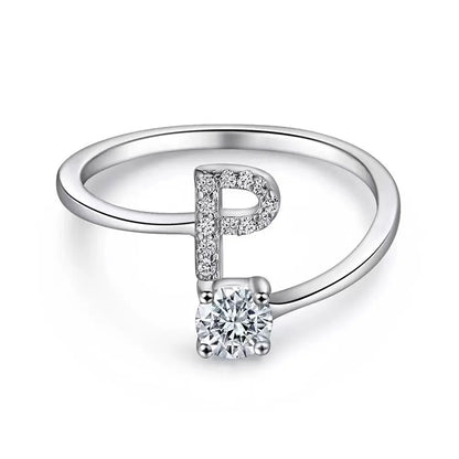 A-Z  Women's  Adjustable Open Ring