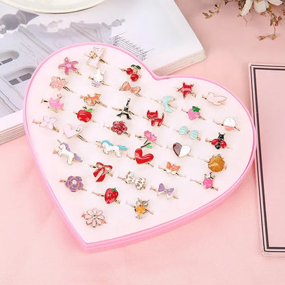 Cute Adjustable Rings for young Girls
