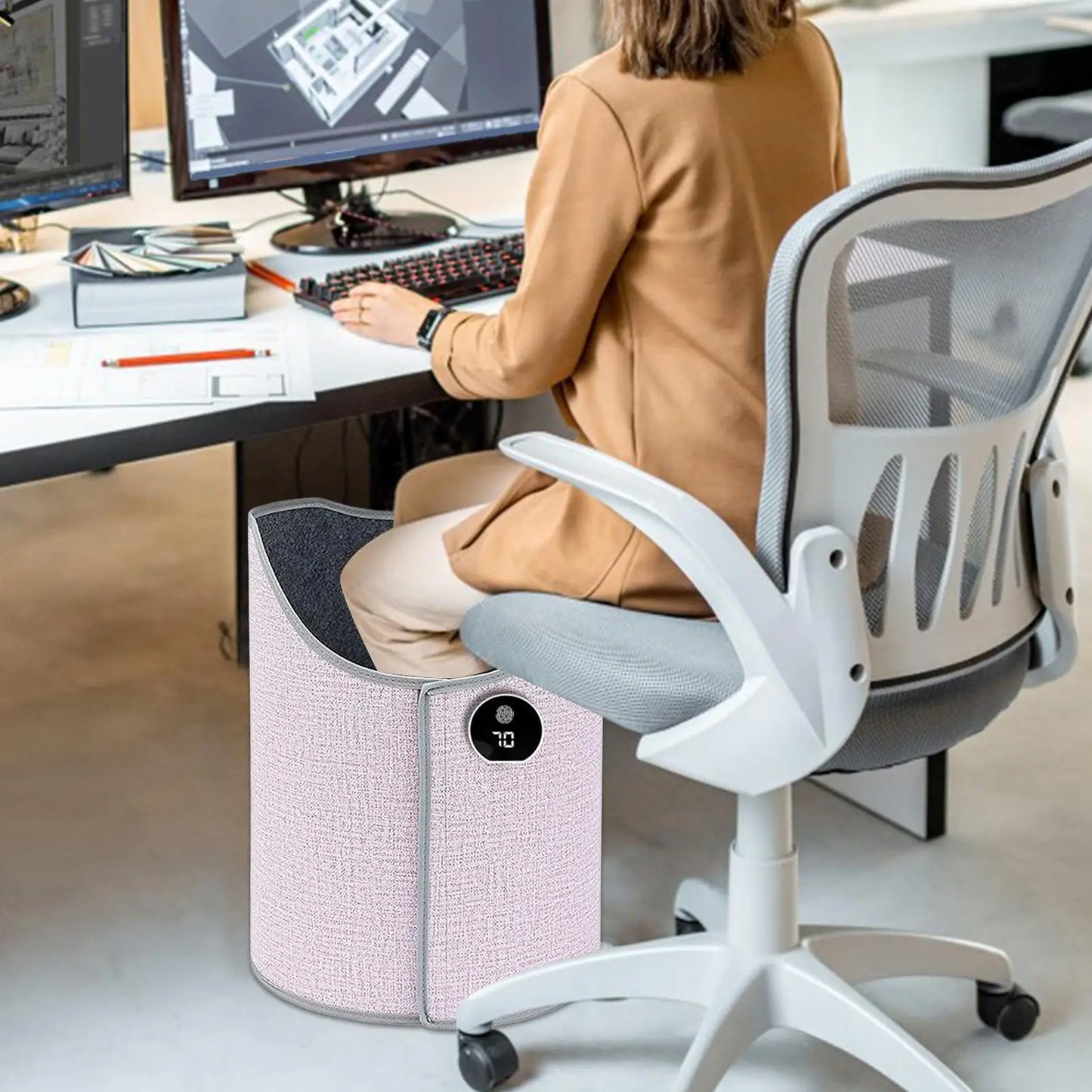 Under Desk Electric Foot Warmer