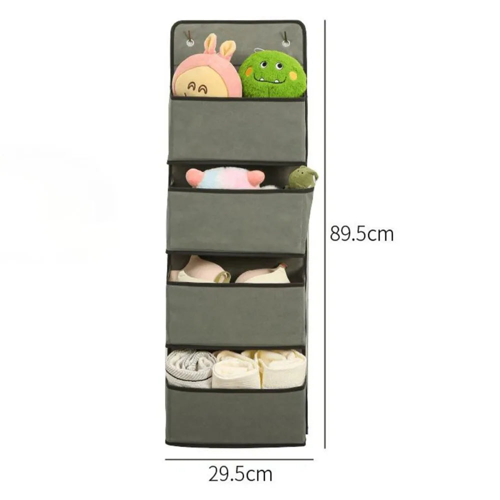 Hanging Organisers Household Behind the Door Foldable Storage Rack Sundry Dolls Large Capacity Multi Layer Desk organizing Bag