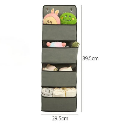 Hanging Organisers Household Behind the Door Foldable Storage Rack Sundry Dolls Large Capacity Multi Layer Desk organizing Bag
