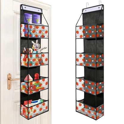 Multi-functional Fabric Hanging Bag for Behind the Door Multi-layer Storage Hanging Bag Miscellaneous Organizer Storage Hanging