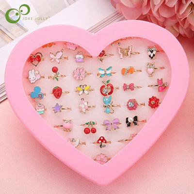 Cute Adjustable Rings for young Girls