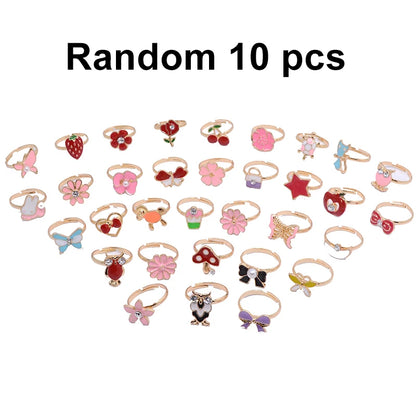 Cute Adjustable Rings for young Girls