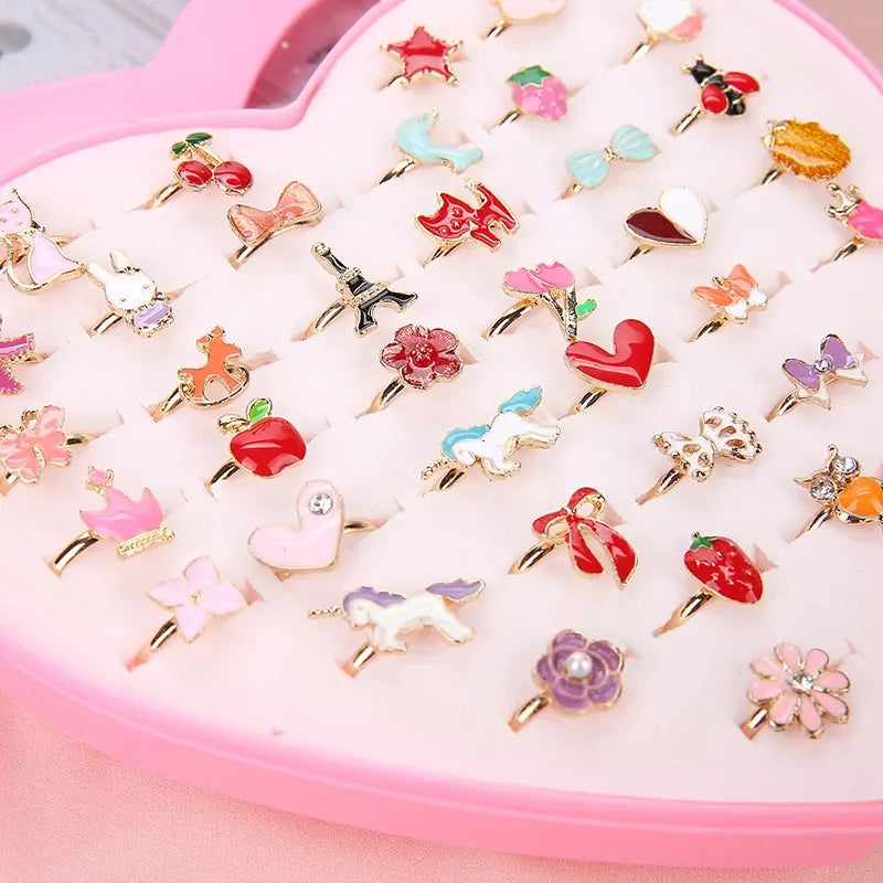 Cute Adjustable Rings for young Girls