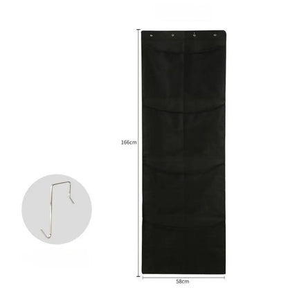 Behind the Door Toy Hanging Bag Foldable Doll Storage Bag Tidy Minimalism Wall Mounted Transparent Mesh Dust Proof Organizer Bag