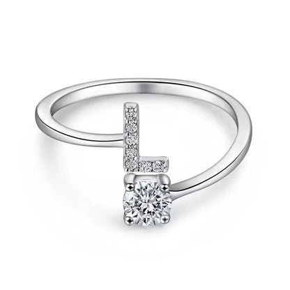 A-Z  Women's  Adjustable Open Ring