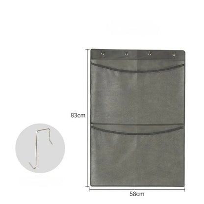 Behind the Door Toy Hanging Bag Foldable Doll Storage Bag Tidy Minimalism Wall Mounted Transparent Mesh Dust Proof Organizer Bag