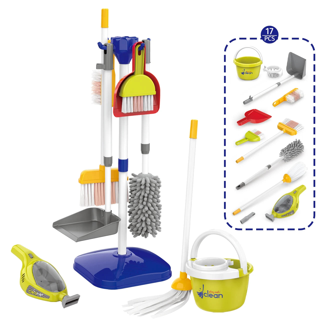 Children's simulation cleaning toys
