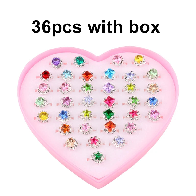 Cute Adjustable Rings for young Girls