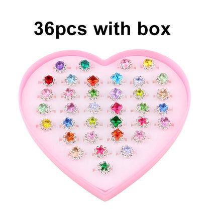 Cute Adjustable Rings for young Girls