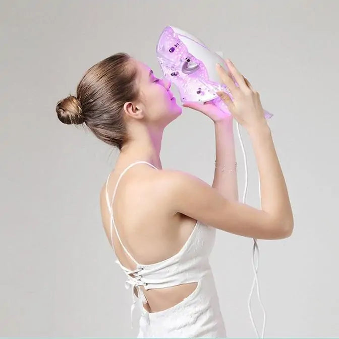 قناع العلاج بالضوء LED الاحترافي