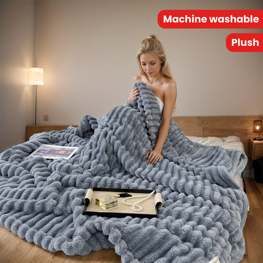 Soft & Warm Faux Sheepskin Blanket